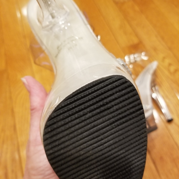 Clear Formal High Heel Platform Shoes - Picture 5 of 11